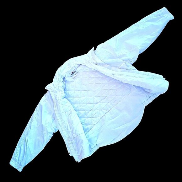 Vintage Womens OBERMEYER Sport Ski Jacket Nirvana Size 10 White Hong Kong - Picture 8 of 16